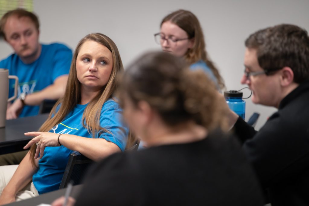 Project partners discuss virtual courtroom project