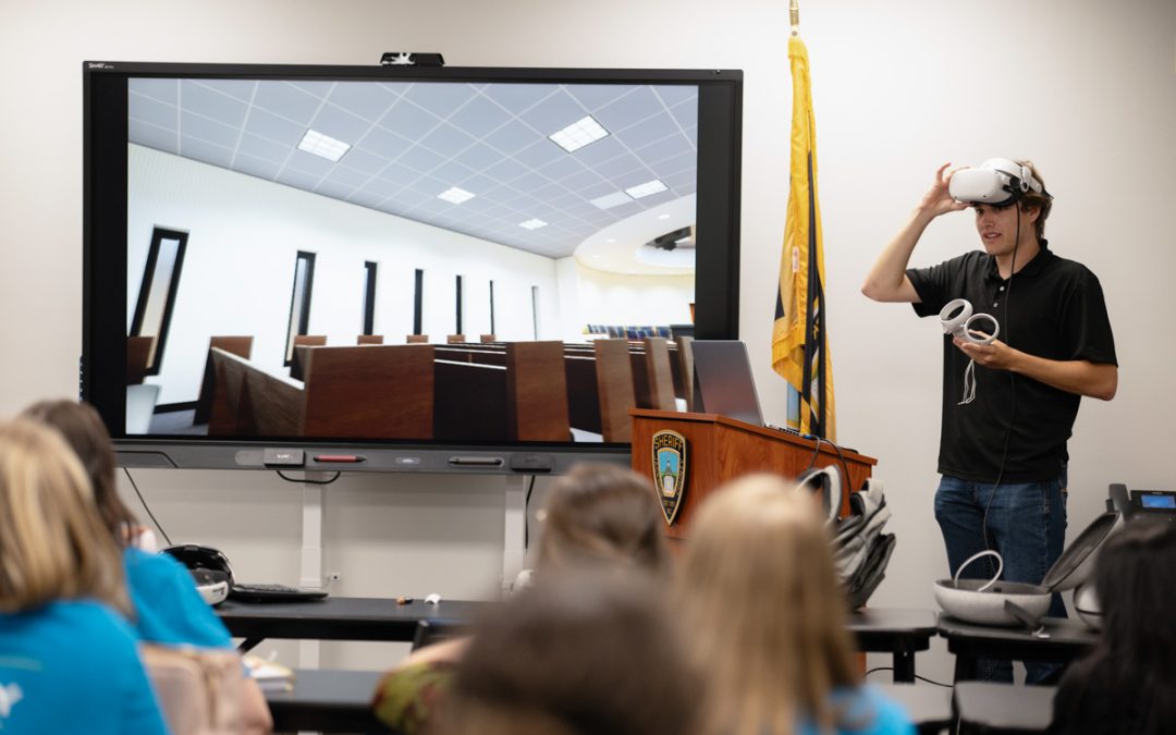 AWAKE collaborates with WCU and industry partners on virtual courtroom project