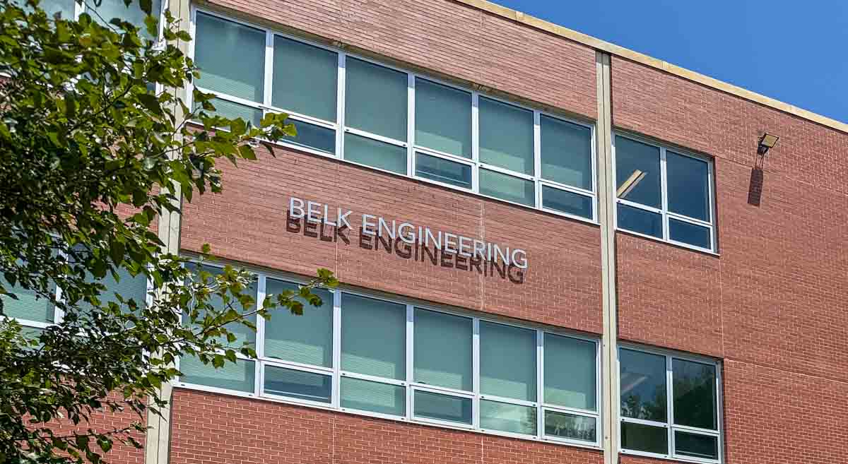 Front of Belk Building at WCU
