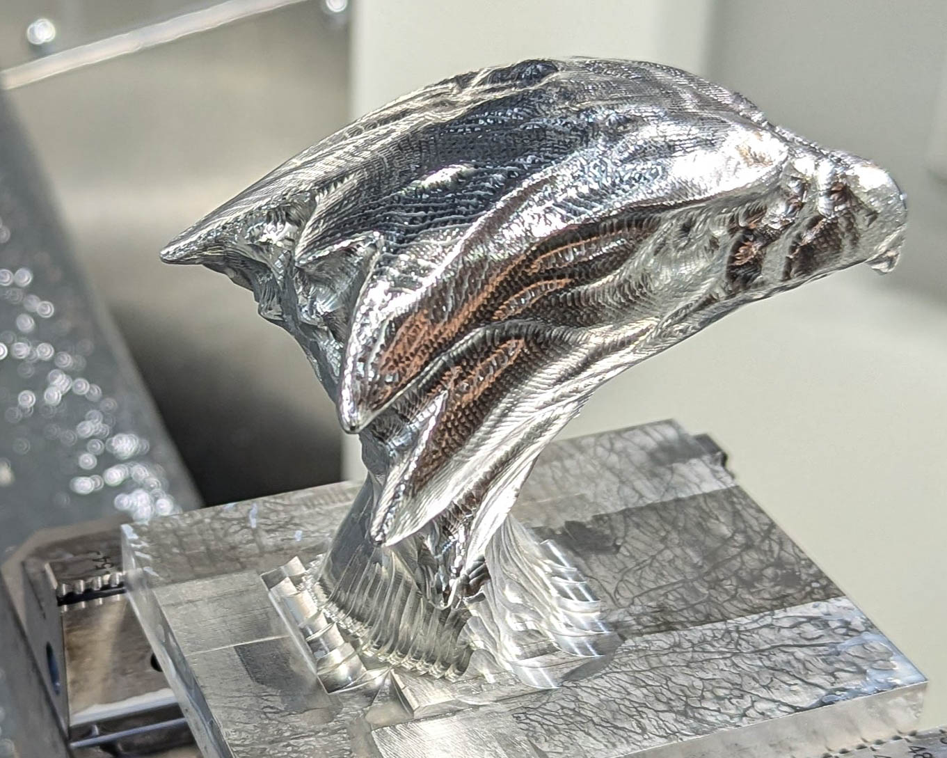 Later stage, more detail of eagle project - 1
