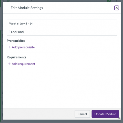 How to Release Content Conditionally in Canvas | Coulter Faculty Commons