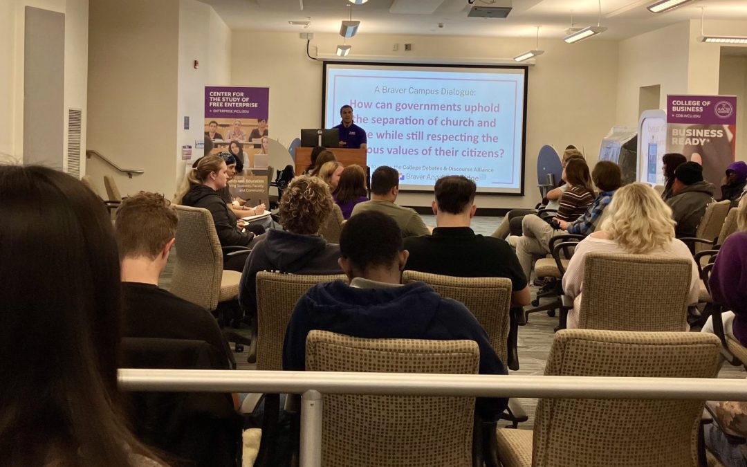 Campus-Wide Discussion: How to respect religious values while upholding the separation of the church and state