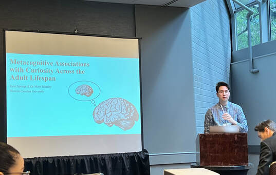 Ryan Springs presents research at SEPA