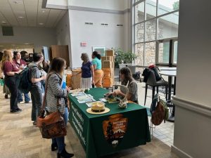Educators collaborating with representatives from Great Smoky Mountains National Park